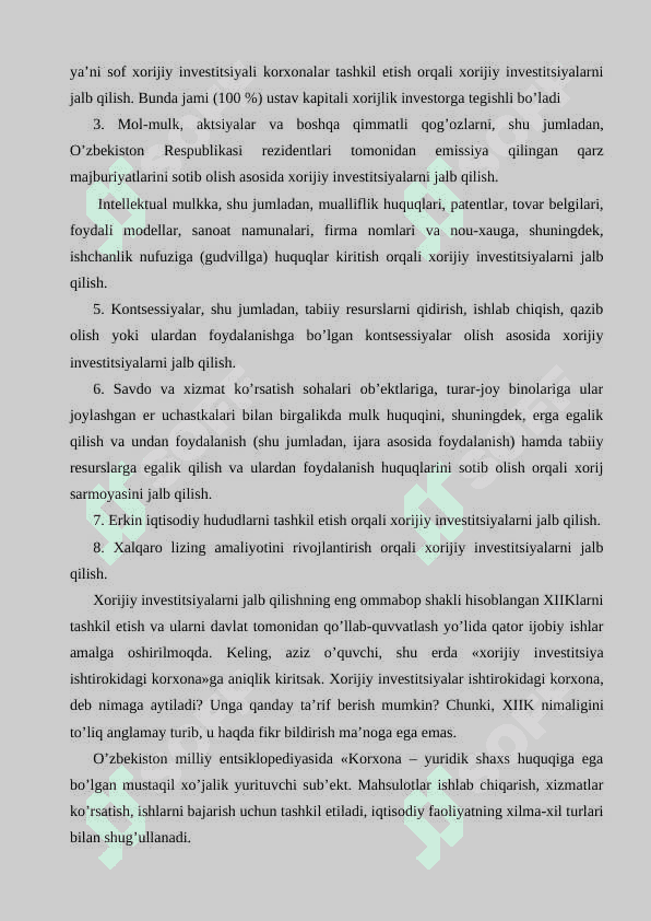 Iqtisodiyotni rivojlantirishning bozor modeli. 7