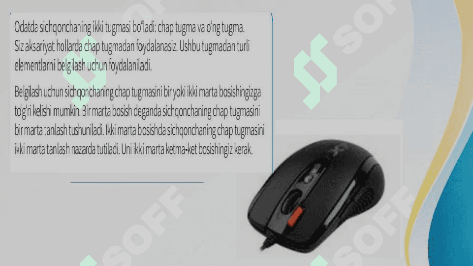 SICHQONCHADAN VA KLAVIATURADAN FOYDALANISH 4