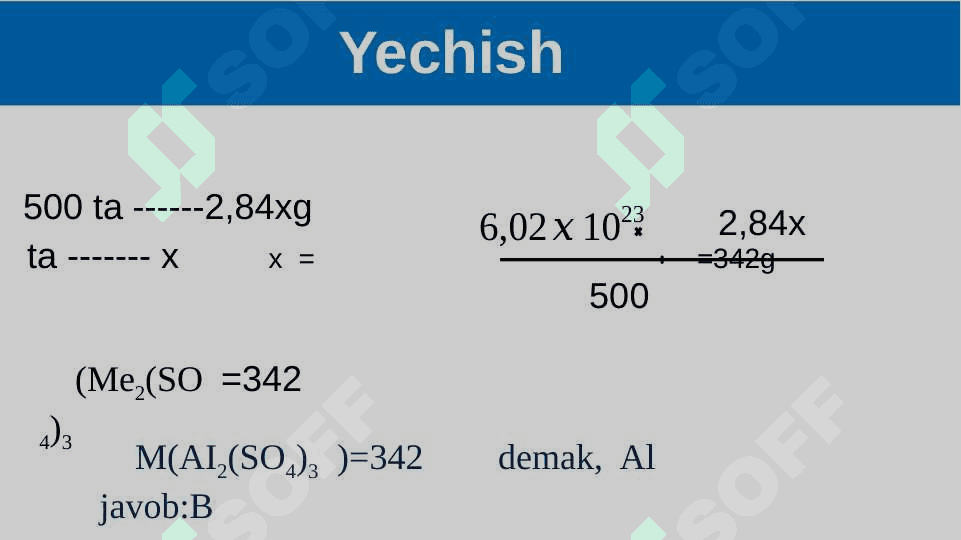 Avogadro qonuni va undan kelib  chiqadigan xulosalar 8