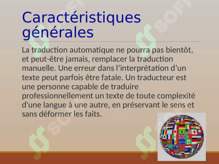 LE MÉTIER DE LA TRADUCTION 3