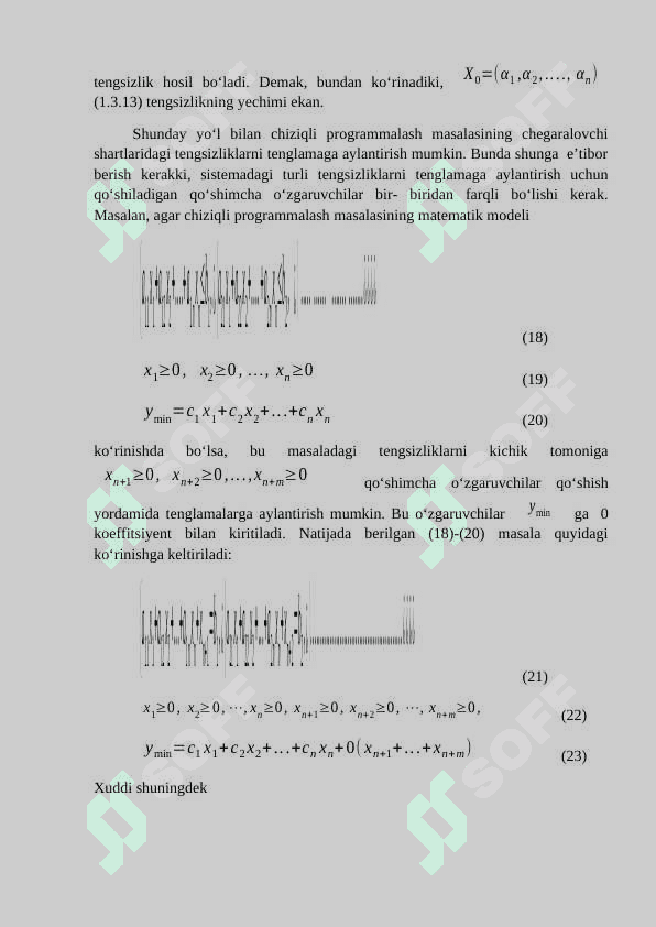 CHIZIQLI PROGRAMMALASHTIRISHNING UMUMIY MASALASI VA UNI GEOMETRIK TALQINI 7