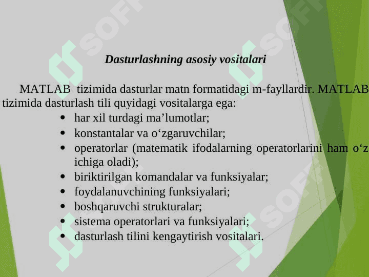 Energetika masalalarini dasturlashtirish usullari va vositalari 4