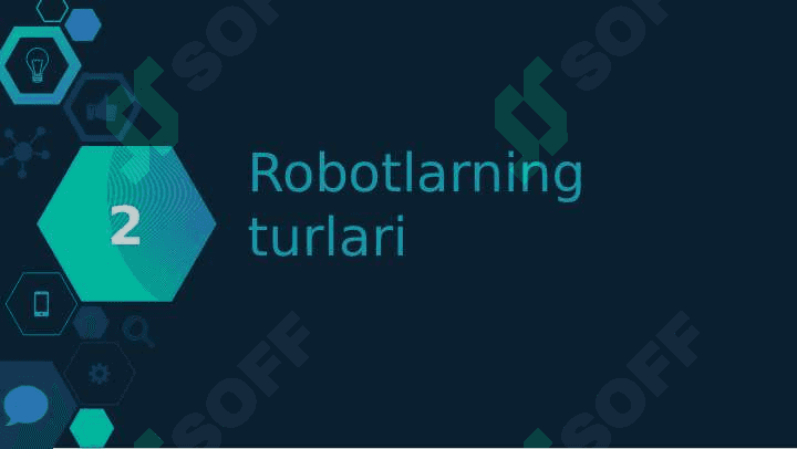 Qishloq xo‘jaligini robotlashtirish, uning vazifalari va afzalliklari. 7