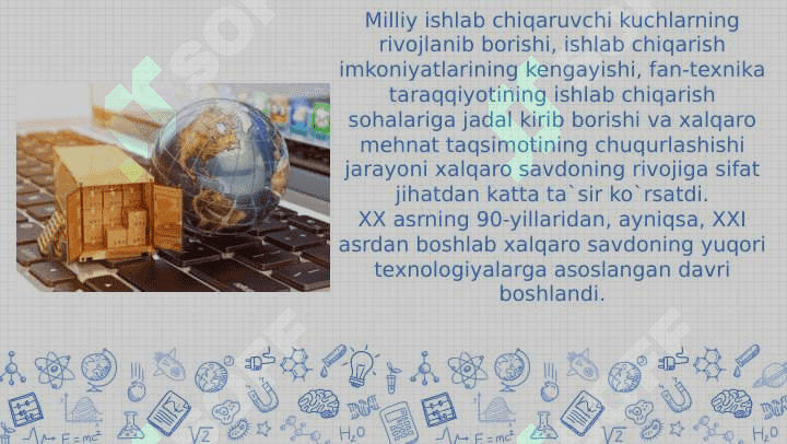 Xalqaro savdoning zamonaviy nazariyalari. (Porter nazariyasi) 4