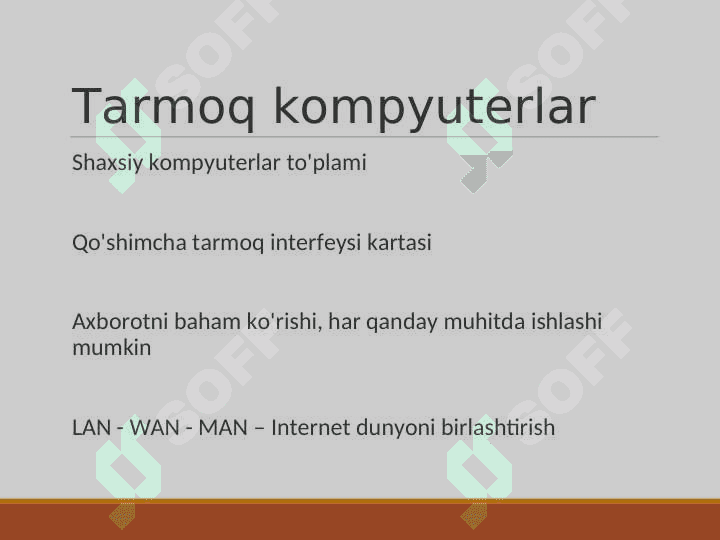 Kompyuterlarning tasnifi 5