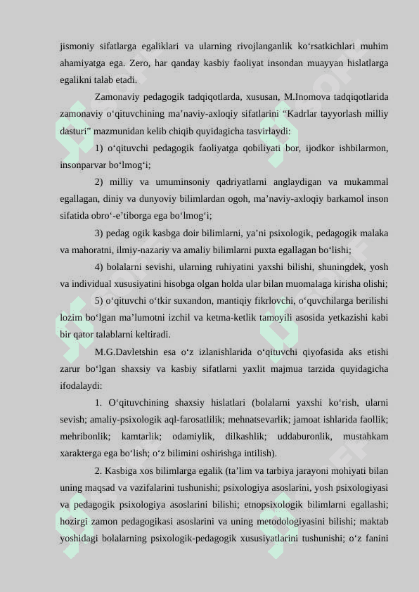 Boʻlajak oʻqituvchilarni pedagogik faoliyatga tayyorlash modellari va taktikasi 2