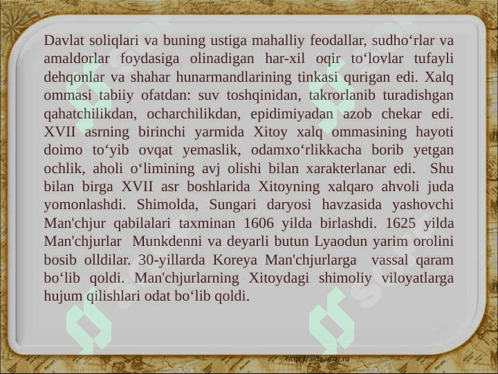 XVII-XVIII asrlarda Sharq 4