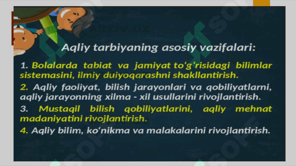 TARBIYA TURLARI VA ULARNING SHAXS KAMOLOTIGA TA’SIRI 6