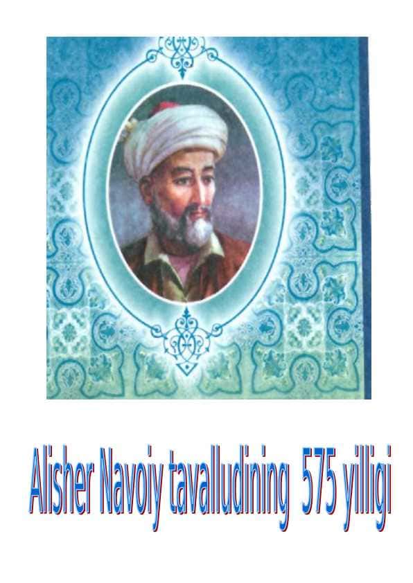 Alisher Navoiy TADBIR ssenariysi