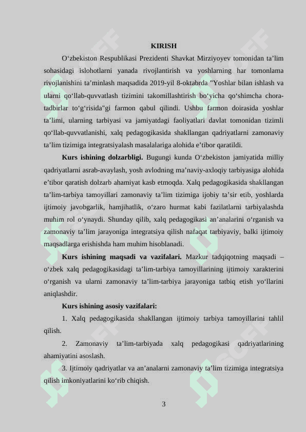 O'ZBEK XALQ PEDAGOGIKASIDA TA'LIM-TARBIYA MASALASINING IJTIMOIY XARAKTERI 3