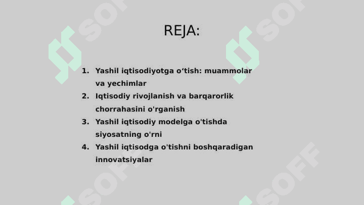 Iqtisodiy rivojlanishning texnogen turini “yashil” iqtisodiyotga aylantirish shartlari va imkoniyatlari 3
