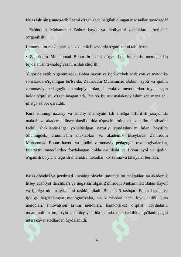 Zahiriddin Muhammad Boburning Boburnoma asarining taʼlimiy tarbiyaviy ahamiyati 6