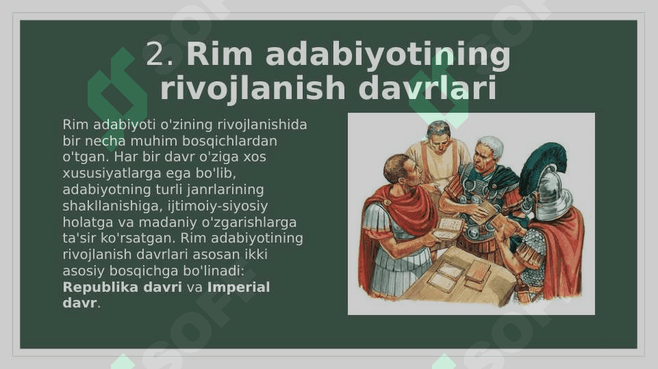 Antik davr Rim adabiyoti 4