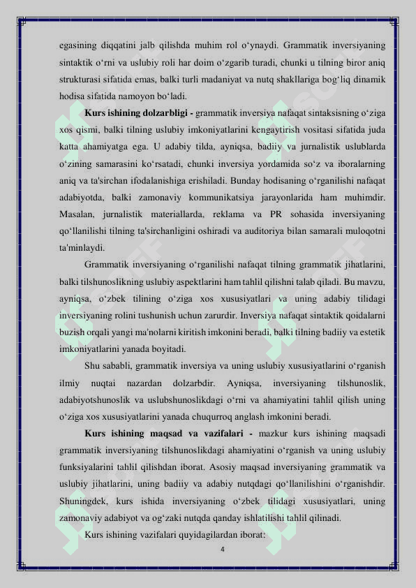 Grammatik inversiya va uning uslubiy xususiyatlari 4