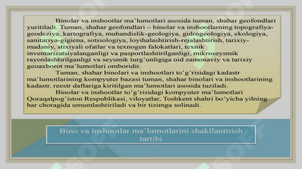 Bino inshootlar kadastri 3