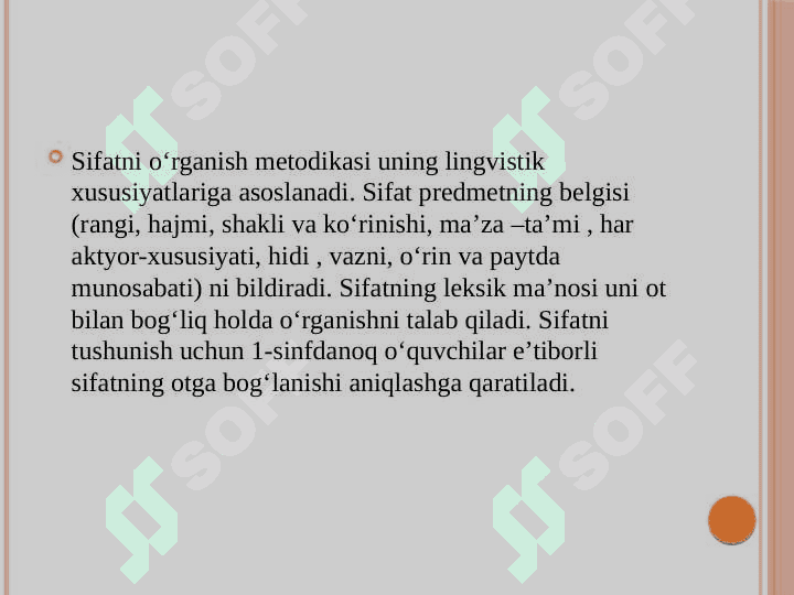 Sifat,uning leksik-grammatik xususiyatlari 3