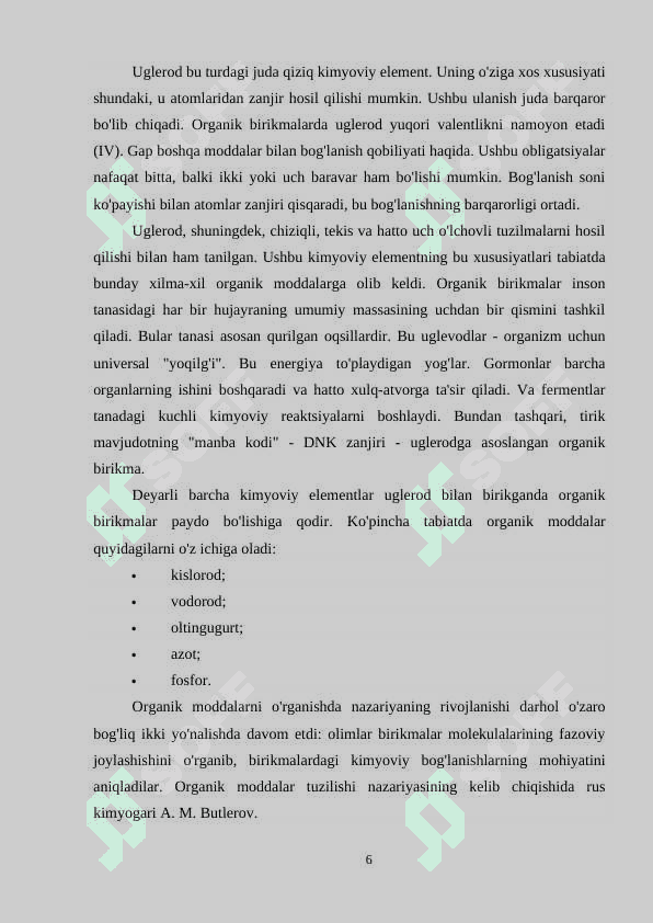 Tuproqning organik tuzilishi 6