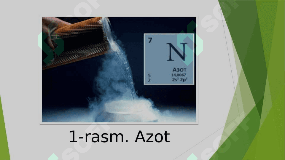 Tuproqdagi azotning ekologik ahamiyati 4