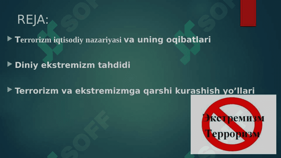 Diniy ekstremizm va terrorizm 2