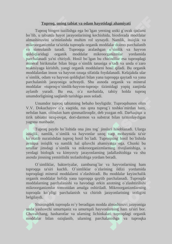O‘ZBEKISTON RESPUBLIKASI YER RESURSLARI 2