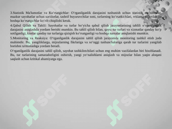 Mavzu:Ekskursiya turlari va ularni tashkil etish metodikasi 5