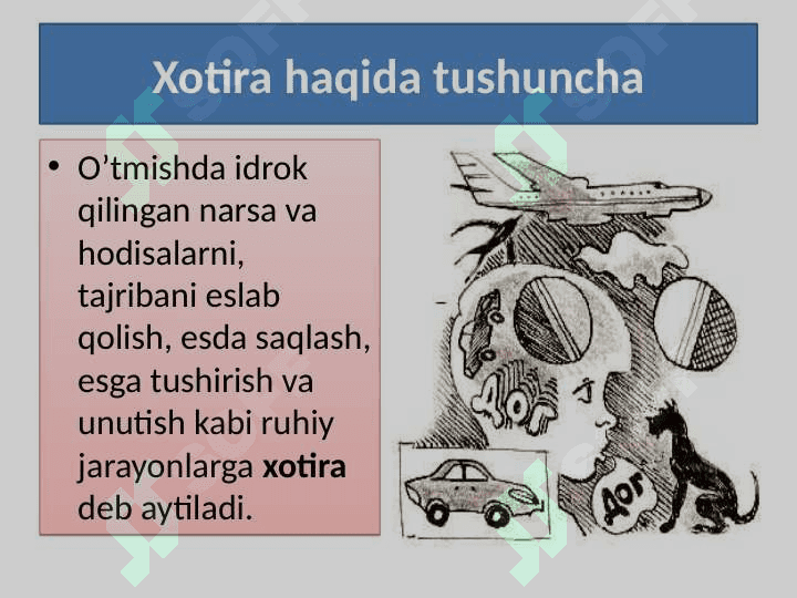 Bilish jarayonlari patologiyalari 3