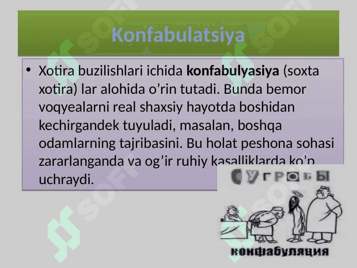 Bilish jarayonlari patologiyalari 7