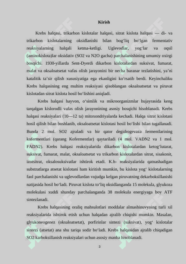 Krebs sikli va uning energetikasi 3