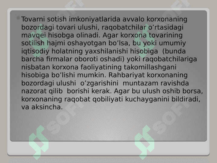 Marketingda taktik rejalashtirish 4