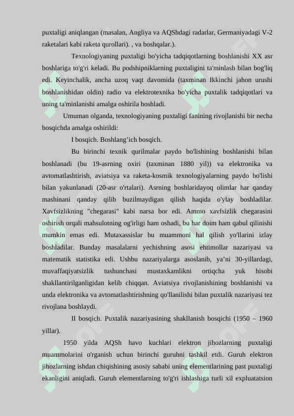 MASHINALARNING PUXTALIGINI TA’MINLASH USULLARI. 4