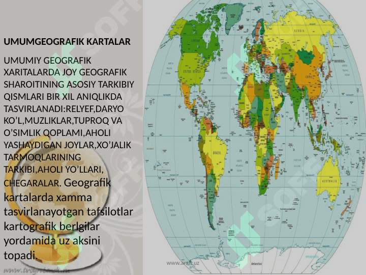 Umumgeografik va mavzuli kartalar 4