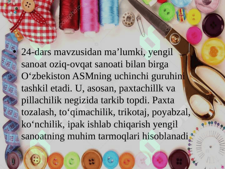 YENGIL SANOAT 2