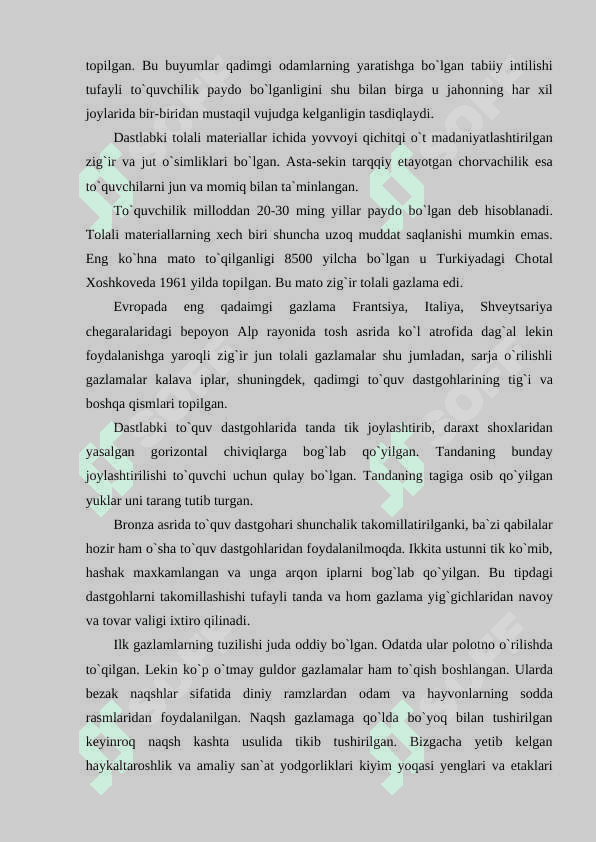 Zamonaviy to’quv dastgohida to’qima to’qish imkoniyati. 2