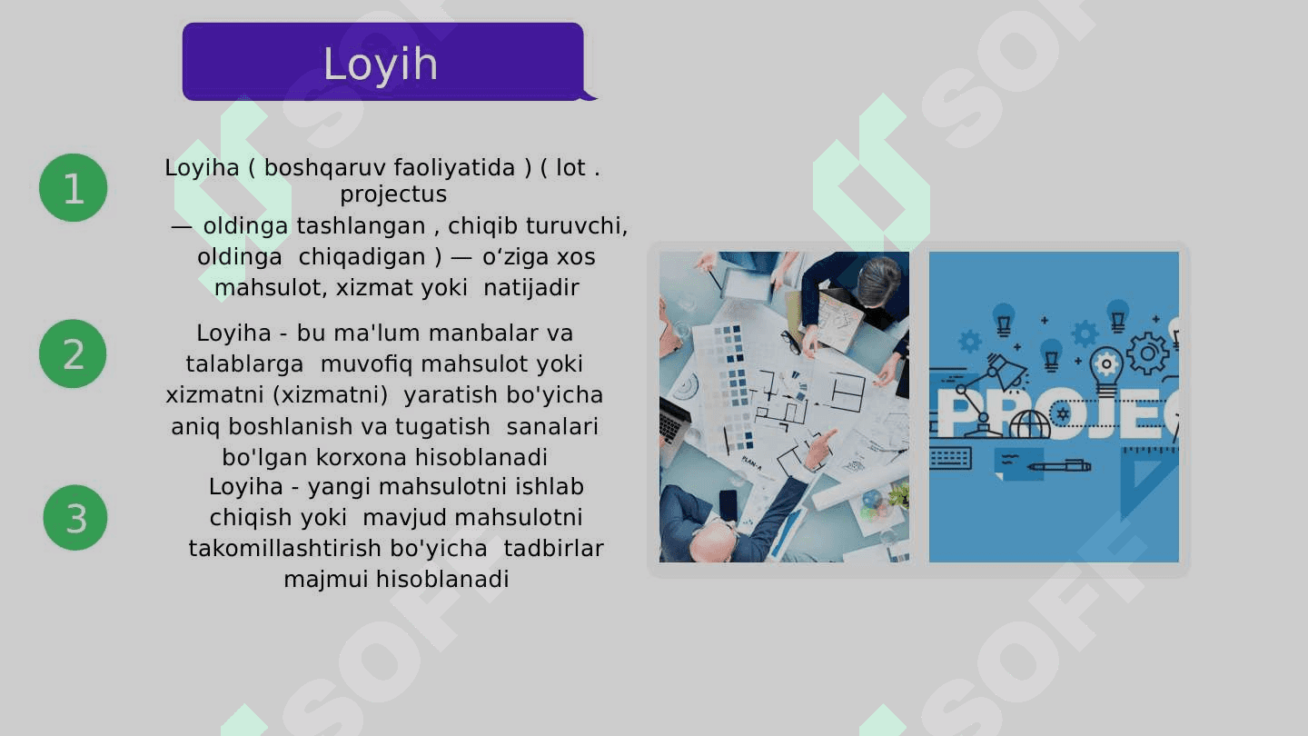 Loyiha oldi tahlilni o'tkazish 2