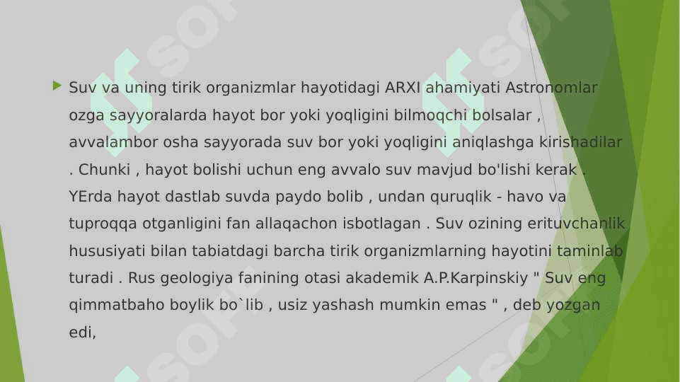 Ichimlik suvini sifatini yaxshilashni asosiy usulari 2