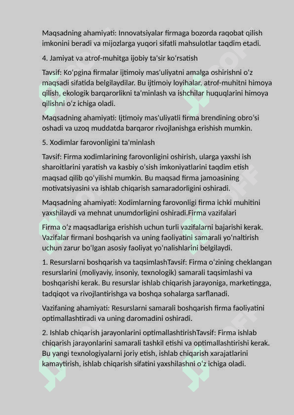 Firma bozor iqtisodiyoti subyekti  sifatida. 7