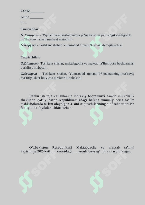 4-sinf soati yangisi 2