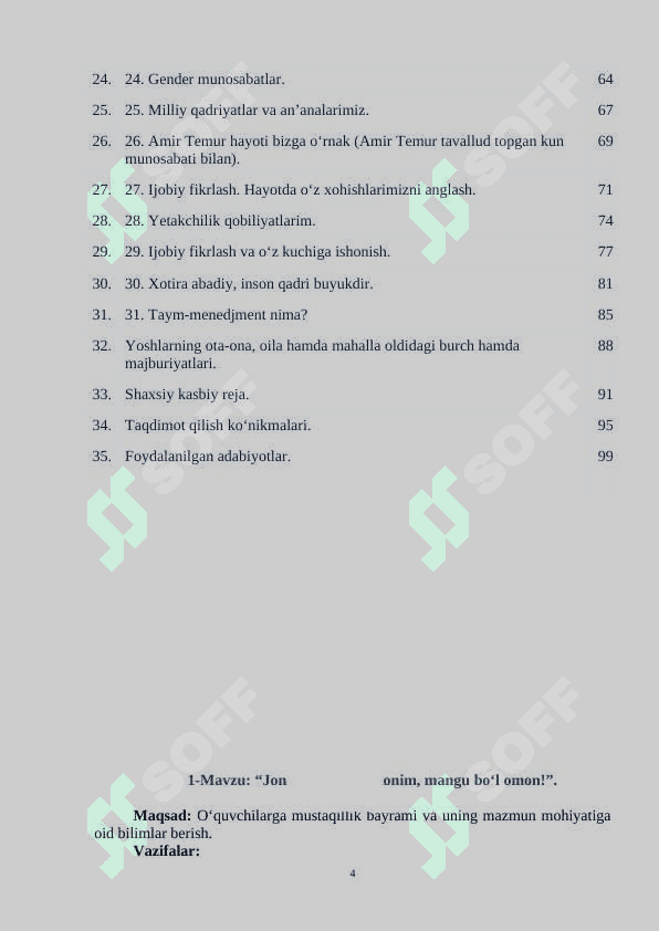 10-sinf soati yangisi 4