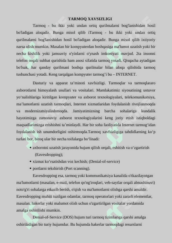 Xavfsizlik devori texnologiyalari 3
