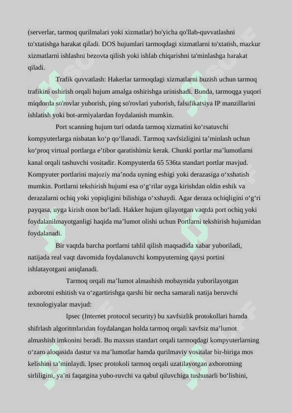 Xavfsizlik devori texnologiyalari 4