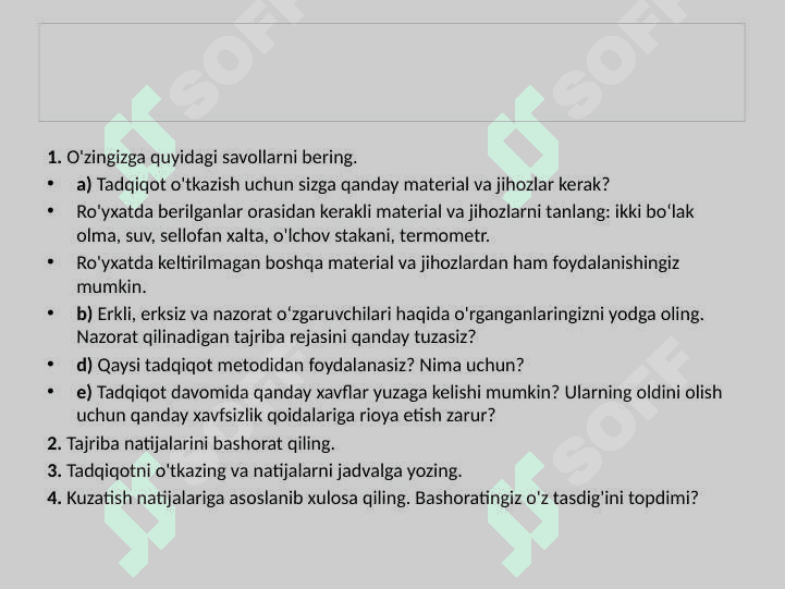 Kasallik tarqalishini oldini olish tabiiy fan 7