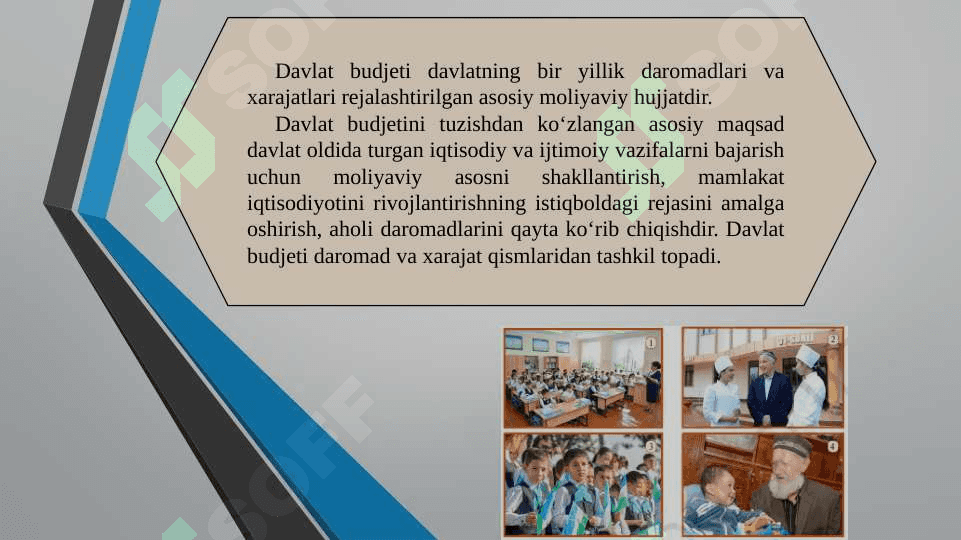 Budjet jarayoni mazmuni va mohiyati. 4