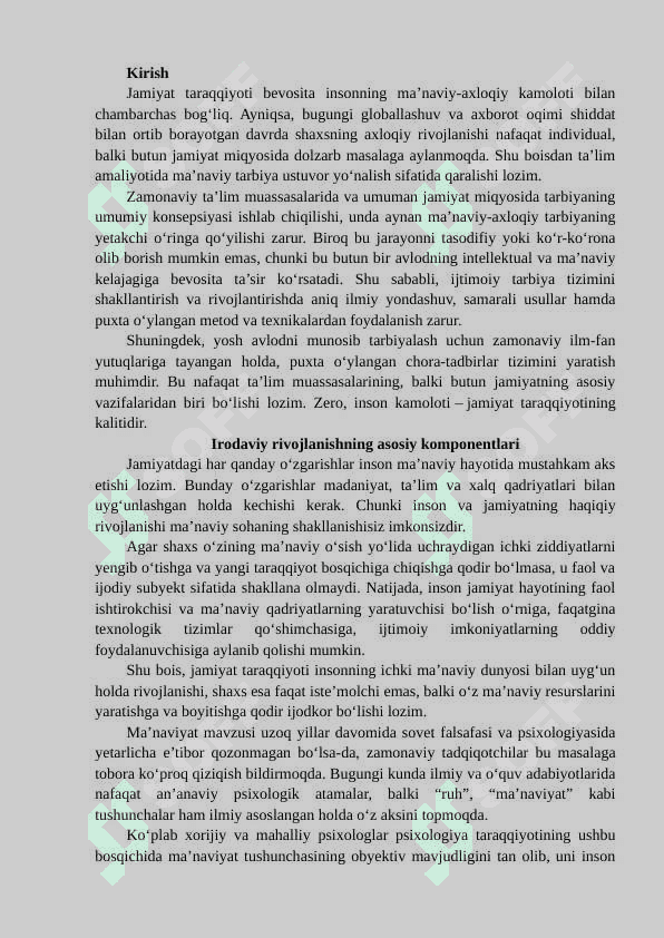 O'smir yoshdagi maktab o'quvchilarining ma'naviy tafakkurini rivojlantirish 3