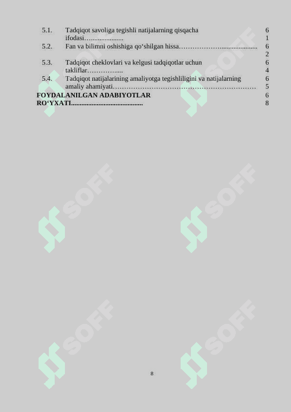 MAMLAKATIMIZ IQTISODIYOTIGA XORIJIY INVESTITSIYALARNI JALB QILISHDA ERKIN IQTISODIY HUDUDLARNI RIVOJLANTIRISH 8