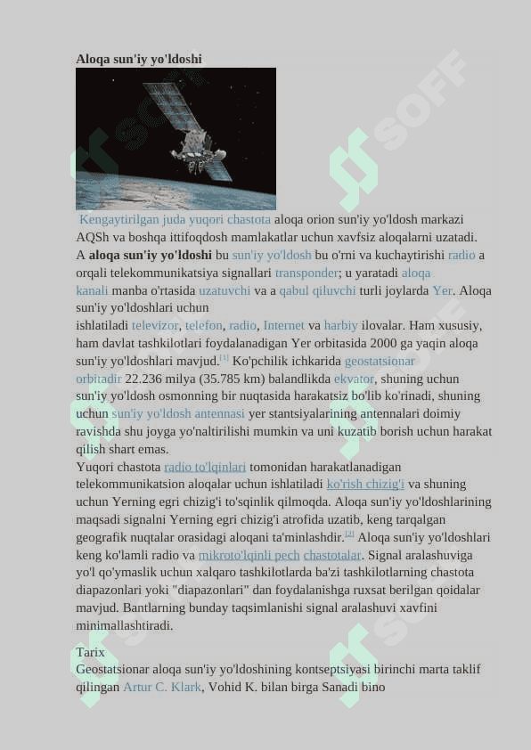 Sun’iy yo’ldoshlar va Vaznsizlik 2