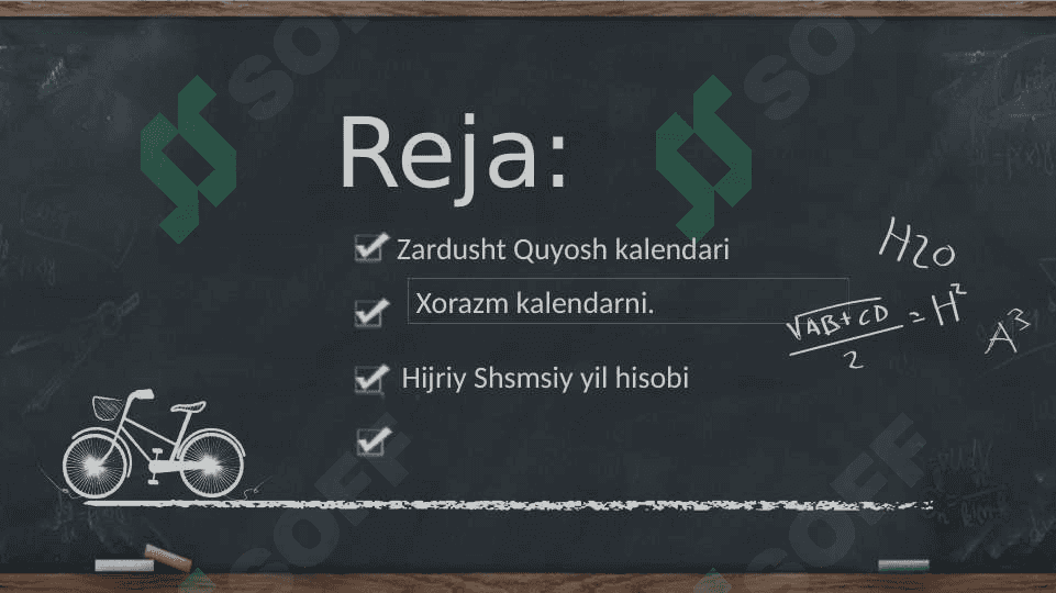 Mavzu: O'rta Osiyo qo'llanilgan kalendarlar.
Hijriy yil hisobi. 2