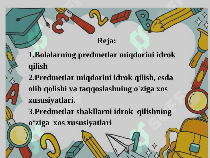 Ilk va maktabgacha yoshda bolalarning predmetlar o’lchamini idrok qilishning o’ziga xosligi 3