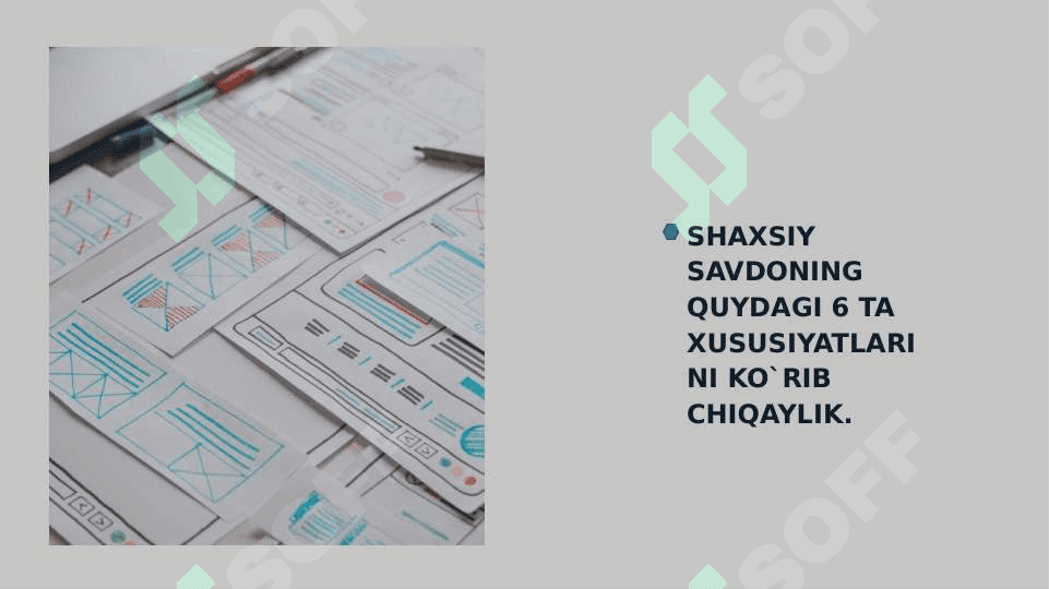 SHAXSIY SAVDONING KOMUNIKATIV XUSUSIYATLARI 4