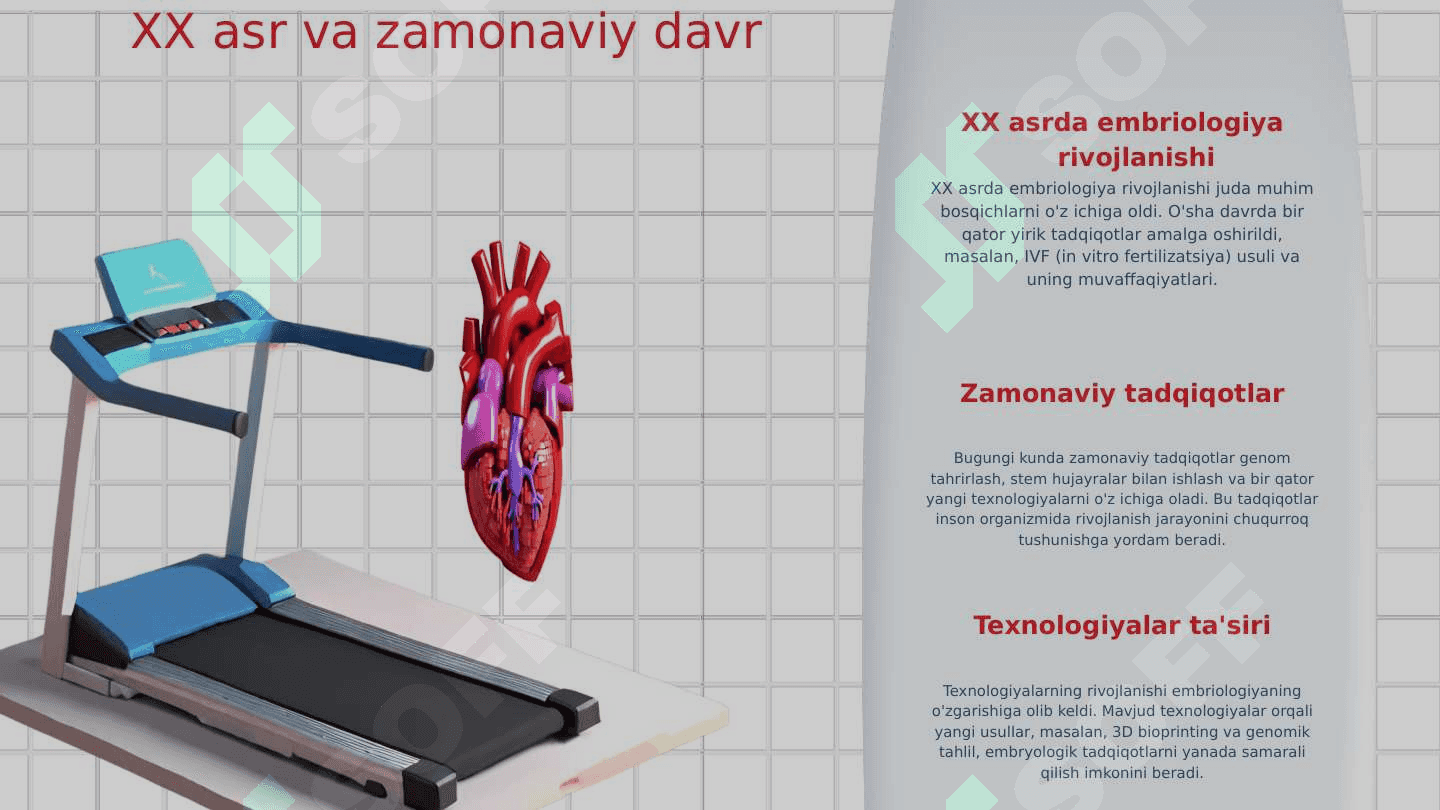 Odam embriologiyasi asoslari 7
