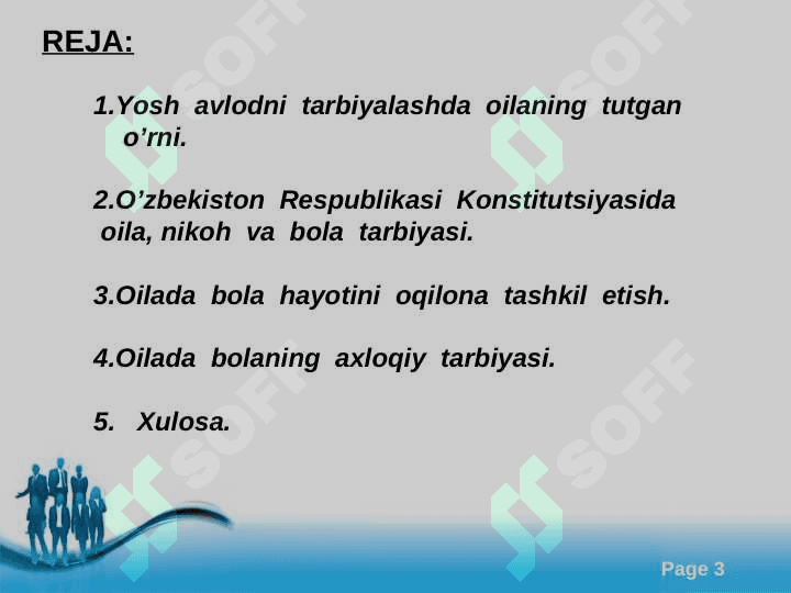 Oilada bola tarbiyasi 3